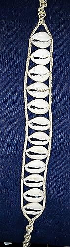 HEMP COWRY SHELL CHOKER