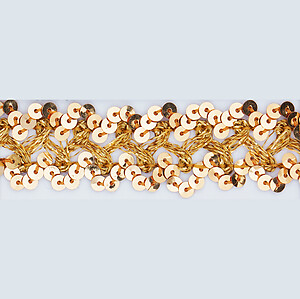 Sequin Trim Lace