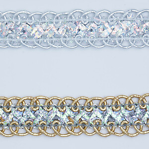 Sequin Lace Metallic