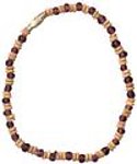 10 Long Coco & Glass Bead Anklet