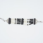 4 row Buffalo bone Tyre Bracelet Anklet