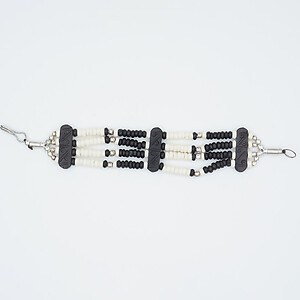 4 row Buffalo bone Tyre Bracelet Anklet