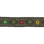 44mm Jacquard Ribbon with Multi Mirrors