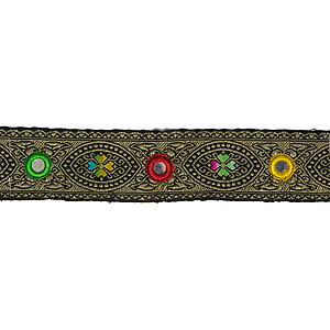44mm Jacquard Ribbon With Multi Mirrors