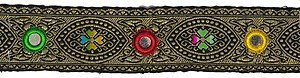 44mm Jacquard Ribbon With Multi Mirrors