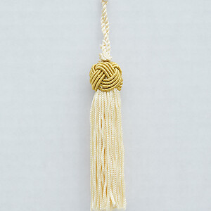 4 inch Tassel With Metallic Gold Head