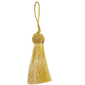 4 inch Metallic Tassel