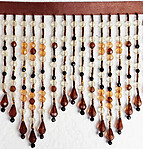 5 inch Acrylic & Glass Beaded Fringe