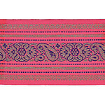 85mm Jacquard Ribbon (Sari Border)