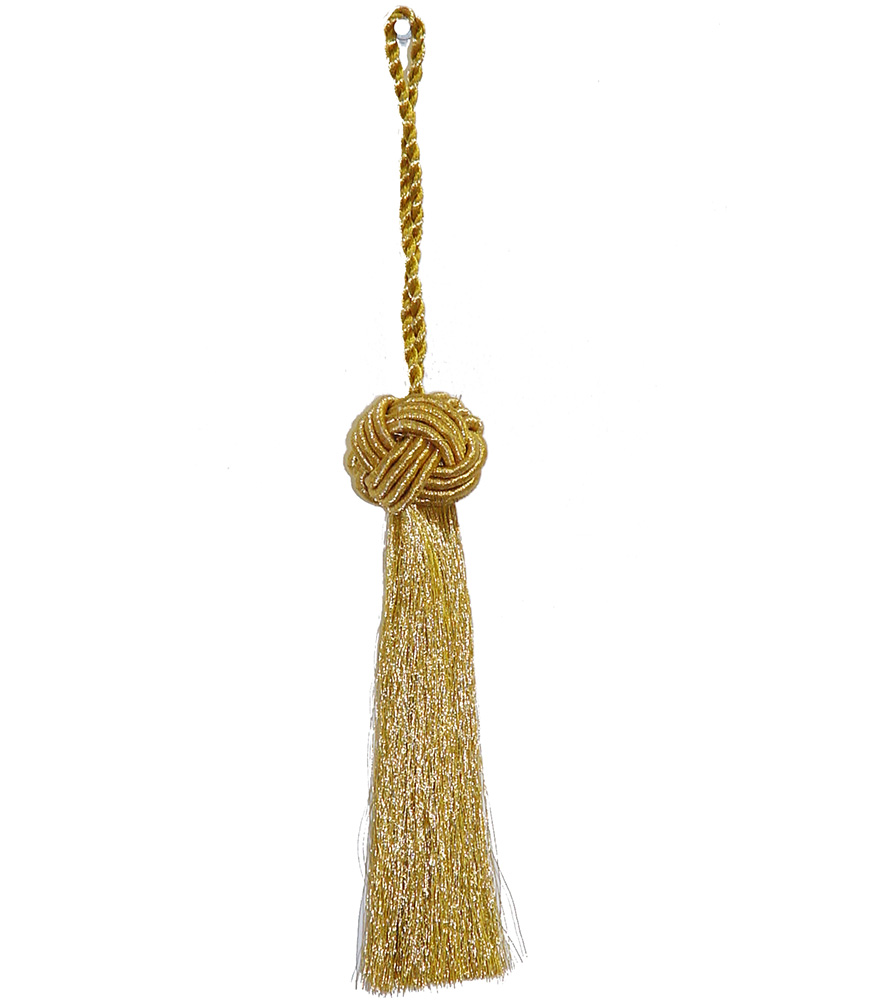 5 1/2 inch Metallic Tassel