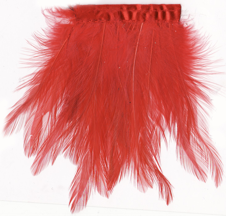 Rooster Feather Fringe