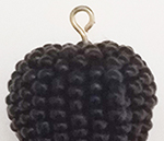 Beaded astrix knot tassel