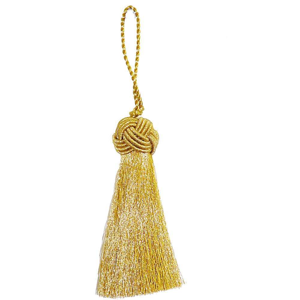 4 inch Metallic Tassel