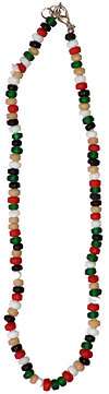 16 Long Glass Bead Necklace
