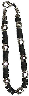 7 Long Industrial Anklet Bracelet