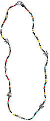 18 Long Seed Bead Necklace