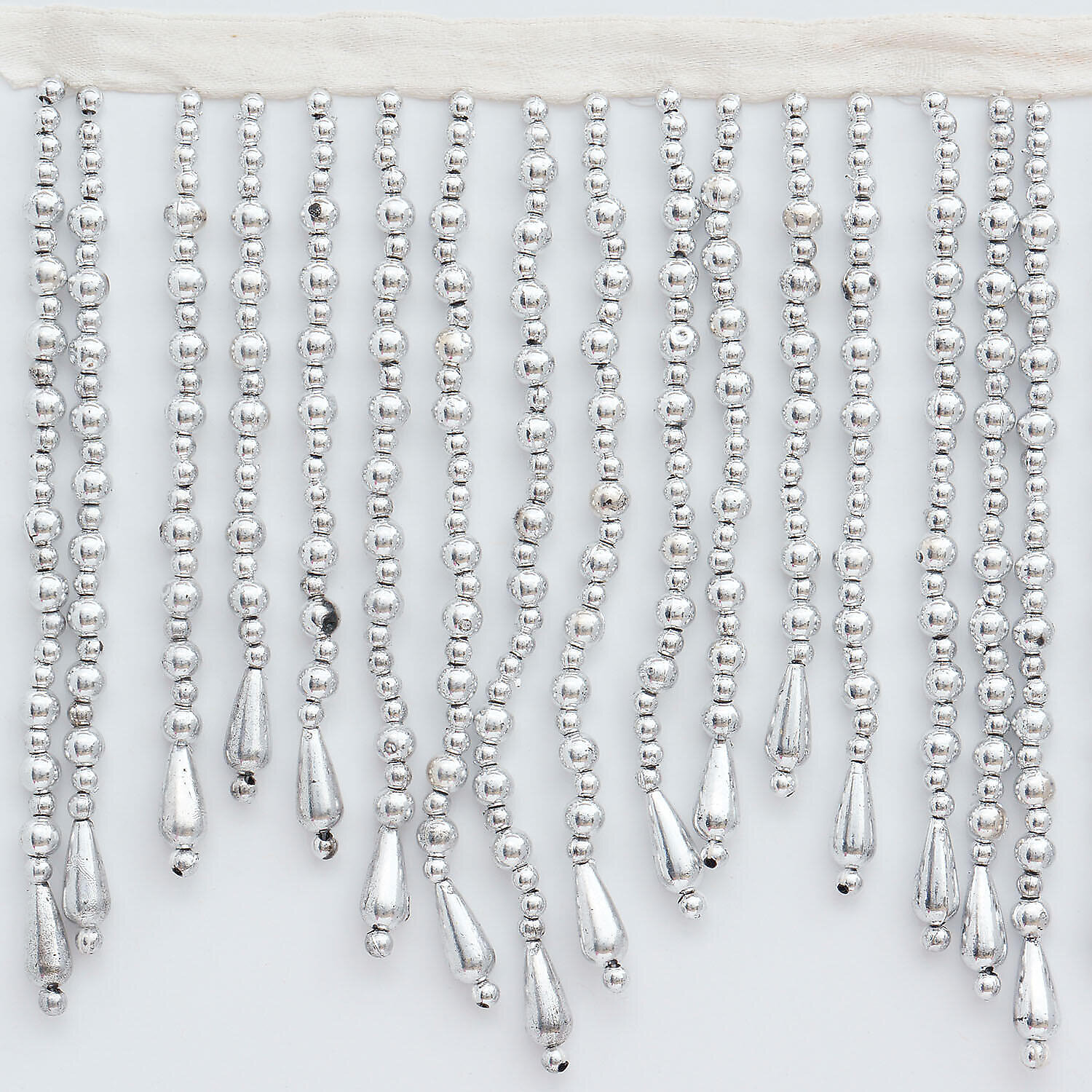 Metallic Bead Fringe